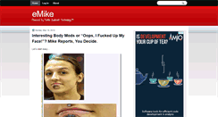 Desktop Screenshot of e-mike.com