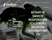 Tablet Screenshot of e-mike.pl